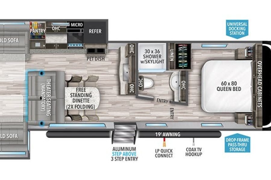 Travel Trailer – 2 Slide Out Imagine 3100RD